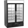 Beverage-Air Glass Door Merchandiser, Refrigerator, 46.2 cu. ft. Capacity, Black MMR49HC-1-B